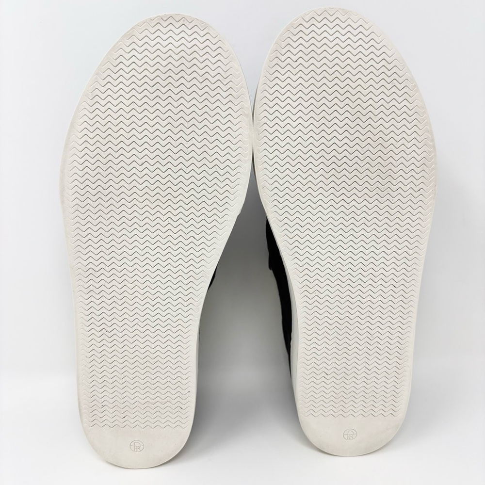 The Row Marie H Slip-On Sneakers Black Suede Ivory Chunky Sole Size 36.5 / 6.5 - Picture 12 of 16